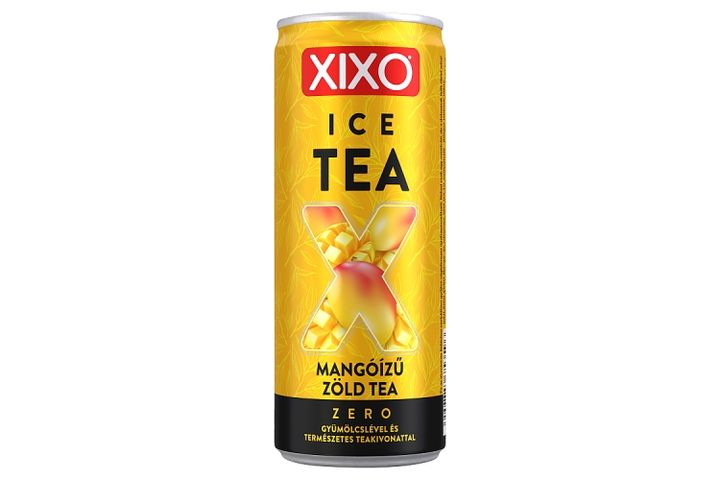 XIXO Ice Tea Zero mangóízű zöld tea 250 ml