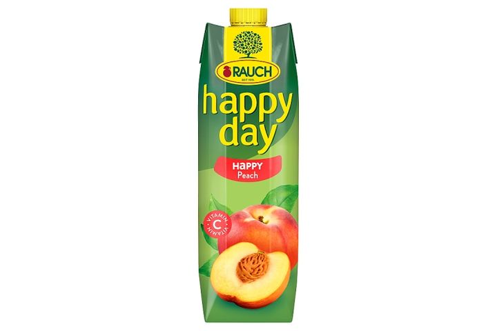 Rauch Happy Day Peach Drink with Vitamin C 1 l