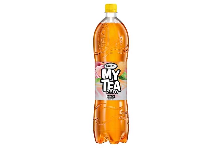 Rauch My Tea Zero cukormentes ice tea őszibarackos üdítőital fekete teából, édesítőszerekkel 1,5 l