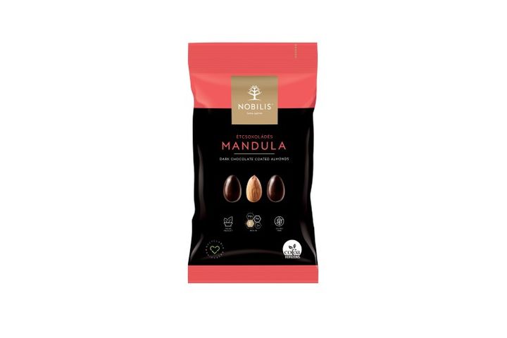 Nobilis Dark Chocolate Coated Almonds 100 g