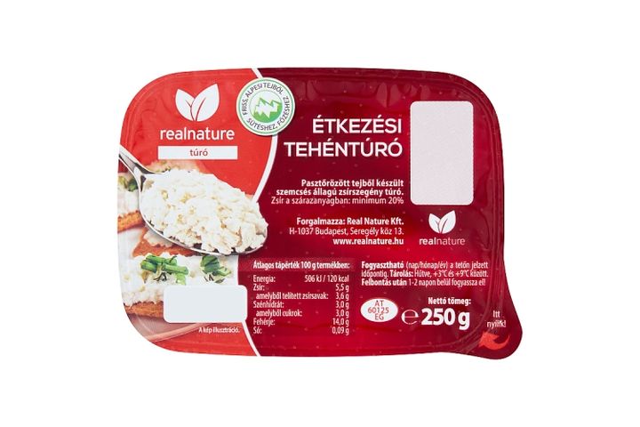 Real Nature Low-Fat Cottage Cheese 250 g