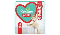 Pampers Pants Size 4, 25 Nappies, 9kg-15kg