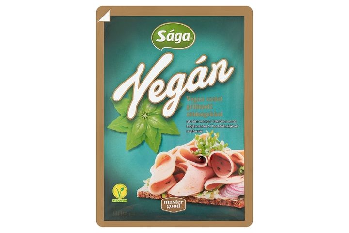 Sága vegán szelet grillezett zöldségekkel 90 g