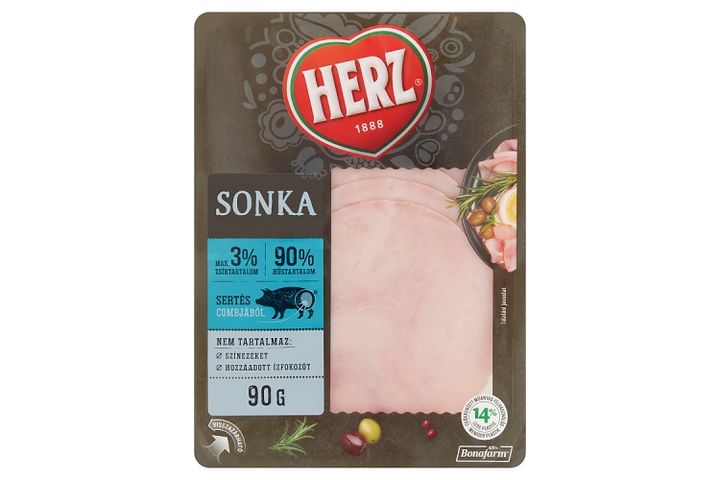 HERZ szeletelt sonka 90 g