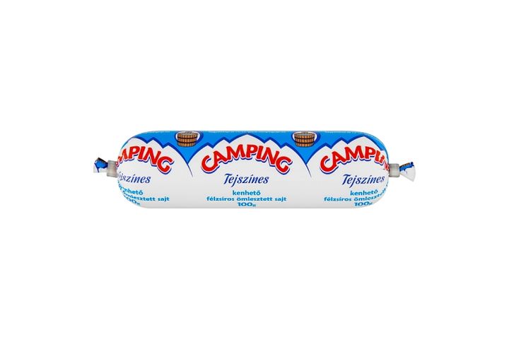 Camping Semi-Fat Processed Cheese Spread with Cream 100 g