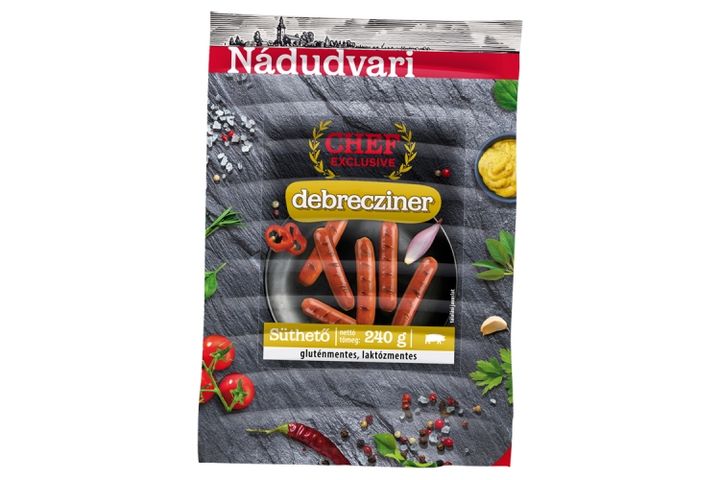 Nádudvari Chef Exclusive Debrecziner 240 g