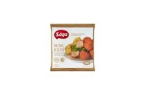 Sága Mini Kijev Quick-Frozen Coated Chicken Breast Pieces Filling 250 g