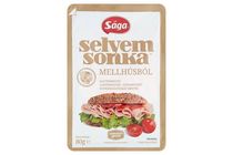 Sága szeletelt selyemsonka pulykamellhúsból 80 g