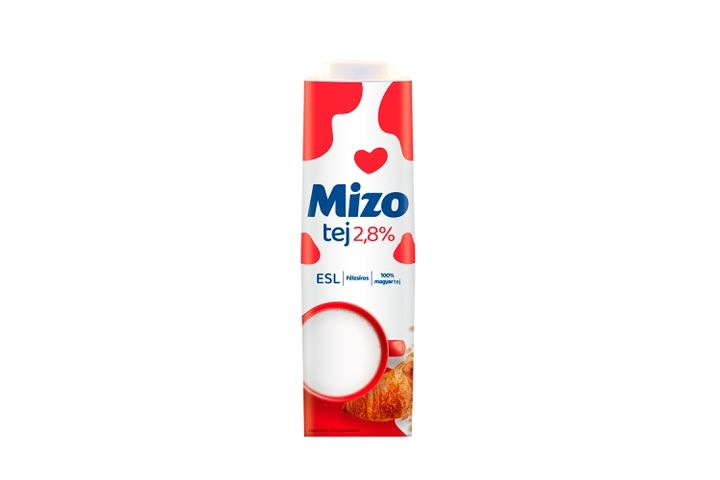 Mizo félzsíros tej 2,8% 1 l