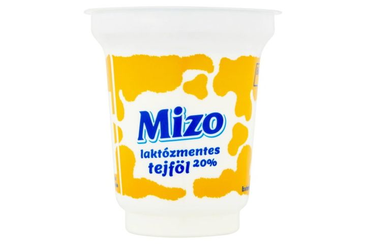 Mizo laktózmentes tejföl 20% 150 g