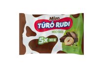 Mizo Túró Rudi Cottage Cheese Dessert with Hazelnut-Cocoa Milk Coating 5 x 30 g (150 g)