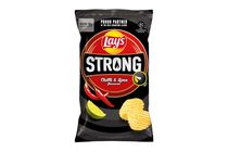 Lay's Strong csípőspaprika és lime ízű burgonyachips 120 g