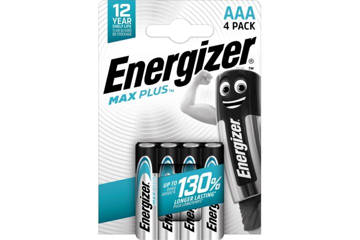 Energizer Max Plus B4 AAA mikro elem E92 4 db