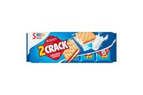 Roshen 2 Crack kréker vanília ízesítésű tejes töltelékkel 5 x 47 g (235 g)