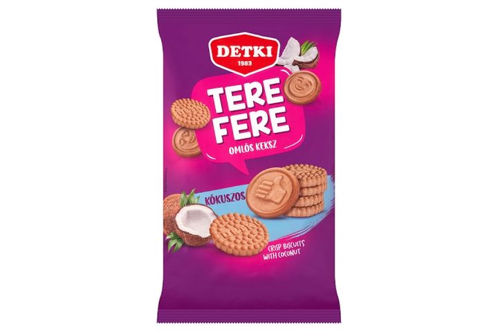 Detki Tere-fere kókuszos omlós keksz 180 g