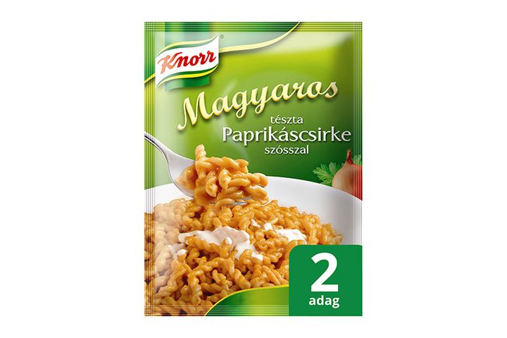 Knorr Magyaros tészta paprikáscsirke szósszal 168 g