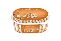 Carte D'Or Caramel Ice Cream and Vanilla Flavoured Ice Cream with Salted Caramel Sauce 825 ml