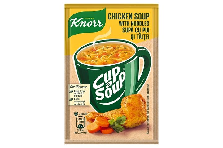 Knorr Cup a Soup Instant Chicken Soup with Noodles 12 g