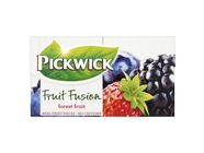 Pickwick Fruit Fusion Ovocnobylinný čaj aromatizovaný s kousky lesního ovoce | 1 balení