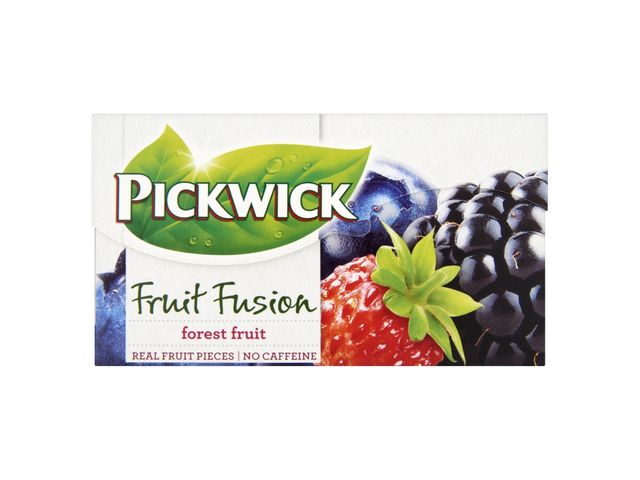 Pickwick Fruit Fusion Ovocnobylinný čaj aromatizovaný s kousky lesního ovoce | 1 balení