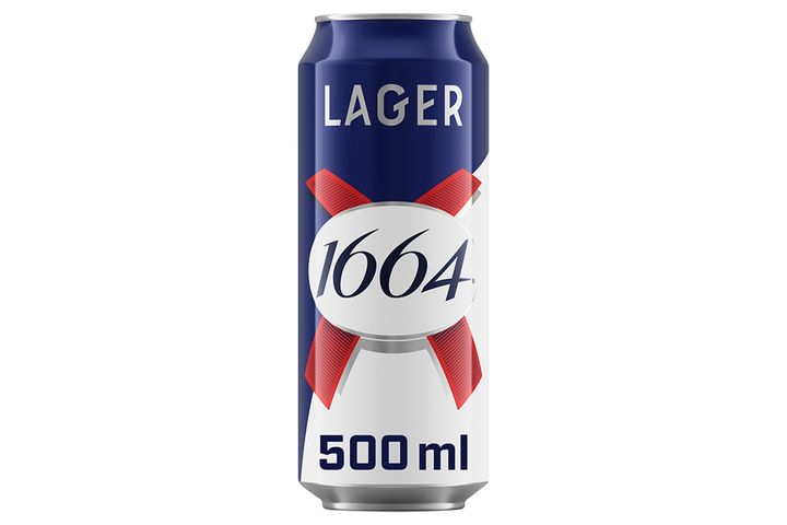 Kronenbourg 1664 világos sör 5% 0,5 l