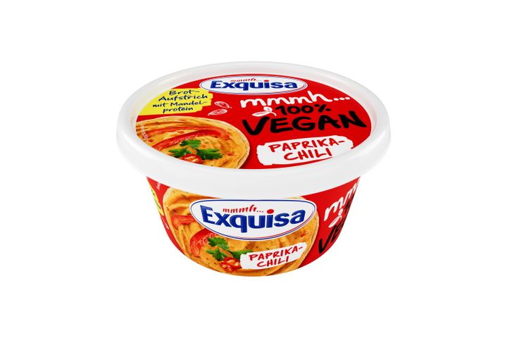 EXQUISA vegán kenhető készítmény, paprikás-chilis 150 g