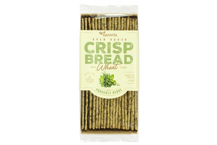 Danvita Oven Baked Crisp Bread with Provance herbs 130 g