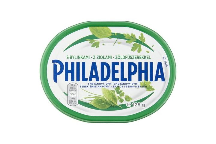 Philadelphia sajtos szendvicskrém zöldfűszerekkel 125 g