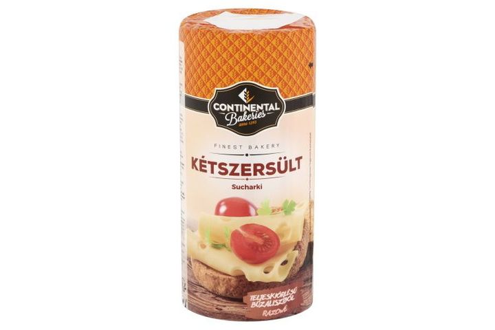 Continental Bakeries kétszersült teljes kiőrlésű búzalisztből 125 g