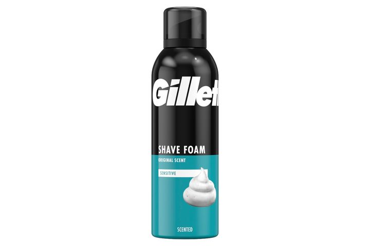 Gillette Classic Sensitive Borotvahab, Érzékeny Bőrre, 200ml