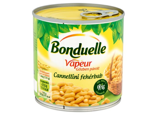 Bonduelle Vapeur gőzben párolt cannellini fehérbab 310 g