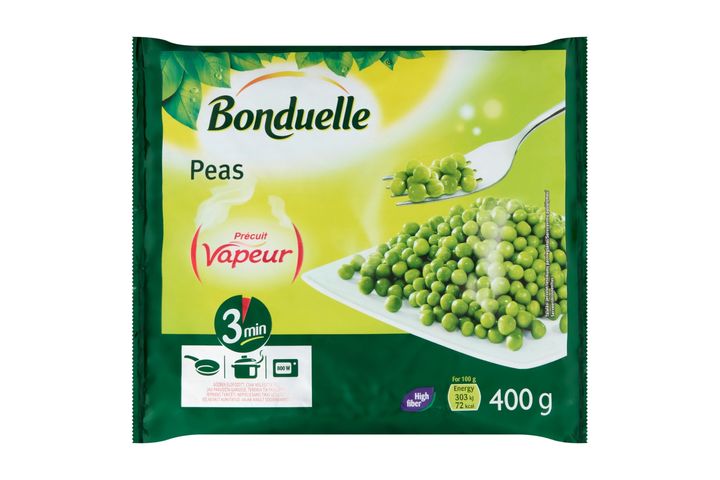 Bonduelle Vapeur gyorsfagyasztott zöldborsó 400 g