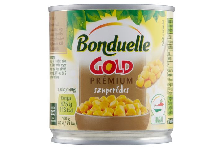 Bonduelle Gold Prémium szuperédes csemegekukorica 170 g