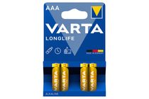 VARTA Baterie Longlife AAA | 4 ks