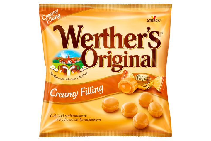 Werther's bonbóny s karamelovou náplní Original | 80 g