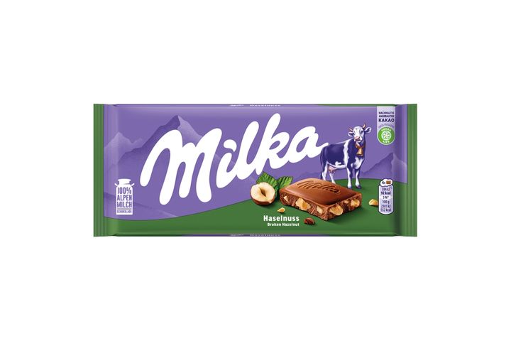 Milka Čokoláda mléčná lískové oříšky | 100 g