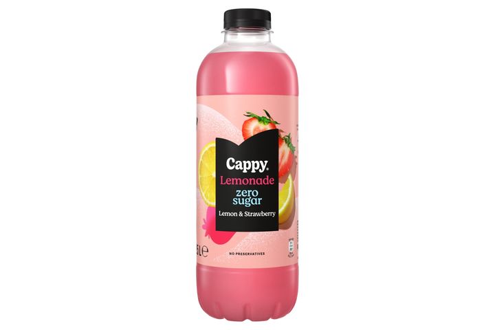 Cappy Lemonade Lemon & Strawberry Zero | 1.25 l