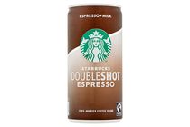 Starbucks Doubleshot Espresso Homogenized Semi-Skimmed Milk Drink with Arabica Coffee 200 ml