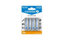 Everactive Elem Akku ceruza R06 2000mAh Ni-Mh Silver Line 4db/bliszter STIEA18969