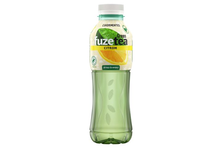 FuzeTea Energy-Free, Non-Carbonated Lemon Flavored Soft Drink with Green Tea Extract 500 ml