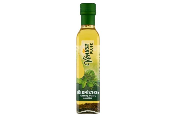 Vénusz Plusz Rapeseed Oil with Rosemary, Oregano and Basil Seasoning 250 ml