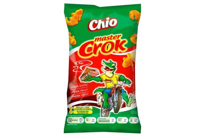 Chio Master Crok pizza ízű kukoricasnack 40 g