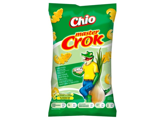 Chio Master Crok hagymás-tejfölös kukoricasnack 40 g