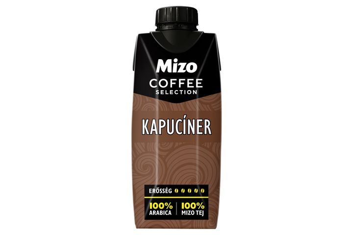 Mizo Coffee Selection Kapucíner UHT félzsíros kávés tej 330 ml