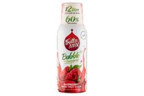 FruttaMax Bubble¹² Raspberry Mixed Fruit Syrup with Isosugar and Sweetener 500 ml