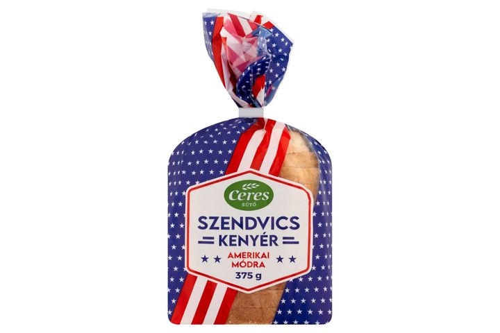 Ceres szendvicskenyér amerikai módra 375 g