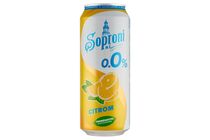 Soproni citromos alkoholmentes sörital 0,0% 500 ml 