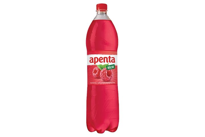 Apenta Raspberry Flavoured Soft Drink with Carbonated Mineral Water 1,5 l