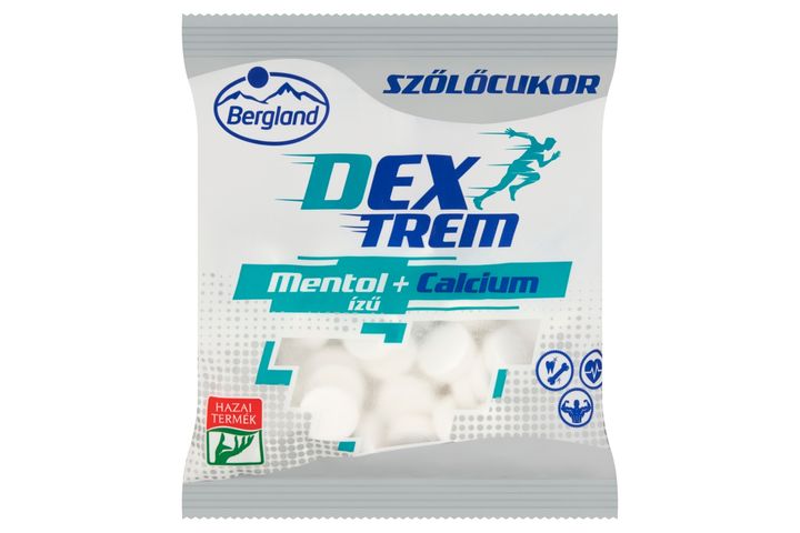 Bergland Dextrem Dextrose Tablets with Menthol and Calcium 70 g