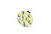 deLux LED G4 (9db SMD5050 led) 1,8W 130lm 2700K, fényforrás 12V AC-DC, 180fok, 30x3mm DEL1142